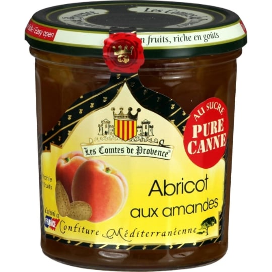 Confiture abricot amande LES COMTES DE PROVENCE