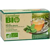 Thé Vert Menthe Douce Bio CARREFOUR BIO