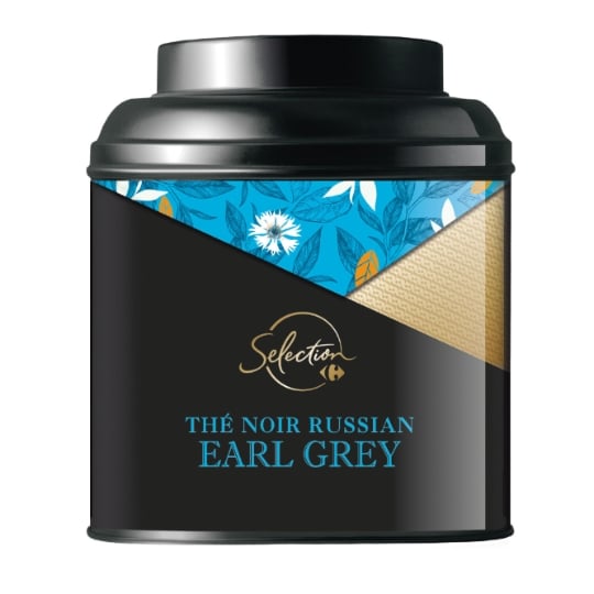 Thé Noir Earl Grey CARREFOUR SELECTION