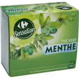 Thé Vert menthe CARREFOUR SENSATION