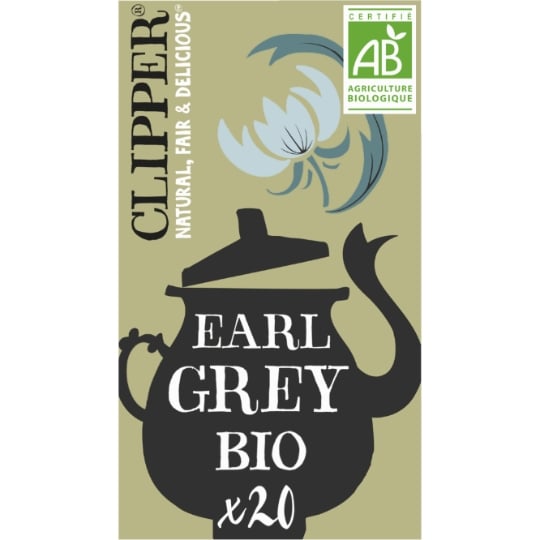 Thé Noir Earl grey Bio CLIPPER