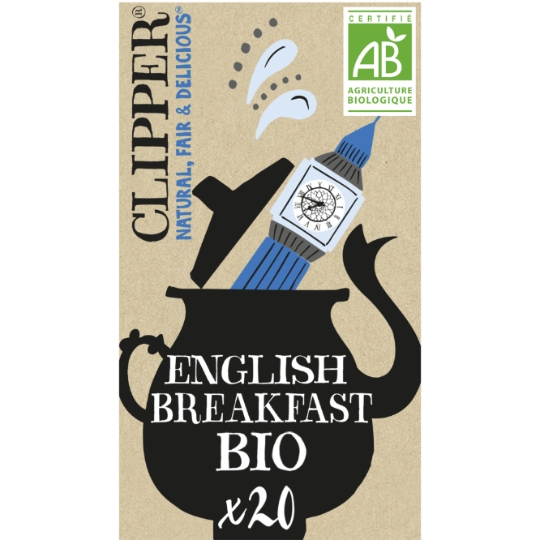 Thé Noir English breakfast Bio CLIPPER