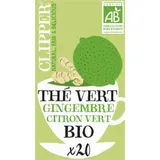 Thé Vert citron gingembre Bio CLIPPER