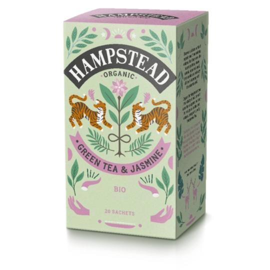 Thé Vert Grenn Tea & Jamsine HAMPSTEAD TEA