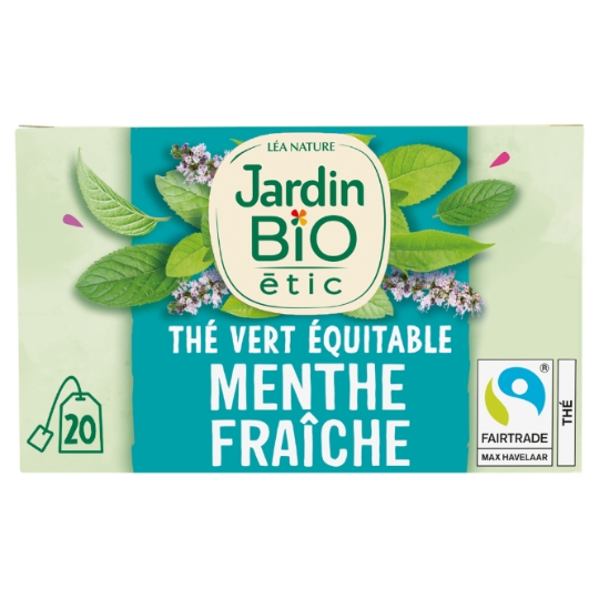 Thé Vert menthe Bio JARDIN BIO ETIC