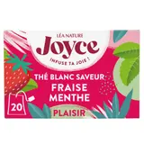 Thé Blanc saveur fraise et menthe Plaisir JOYCE