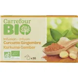 Infusion Curcuma Gingembre Bio CARREFOUR BIO