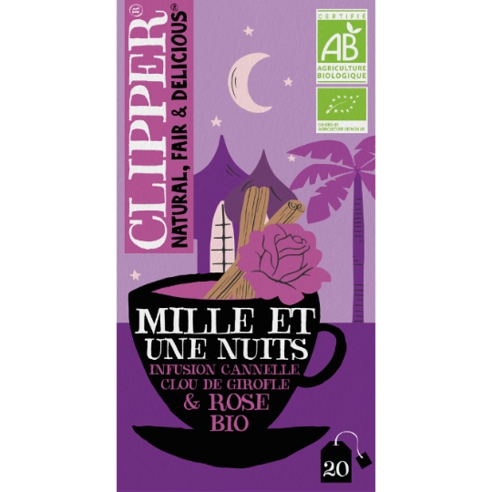 Infusion mille et une nuit bio CLIPPER