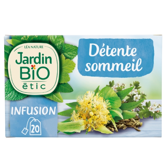 Infusion Détente Sommeil Bio JARDIN BIO ETIC