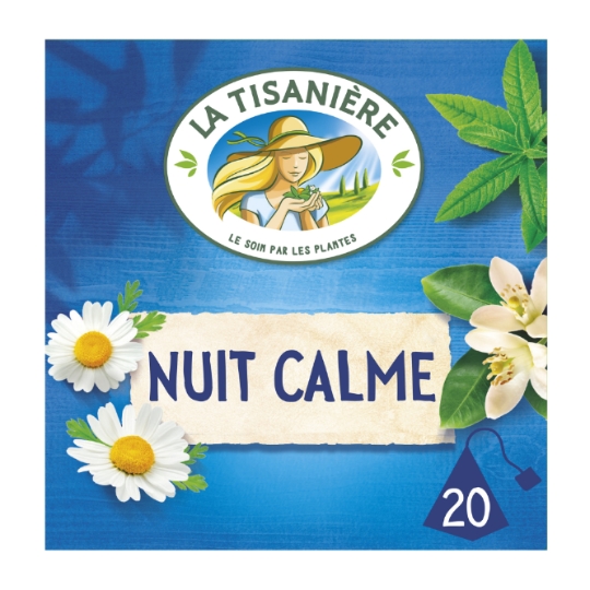 Infusion Camomille Oranger Tilleul LA TISANIERE