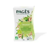 Infusion Citrons Verts Gingembre BIO PAGES