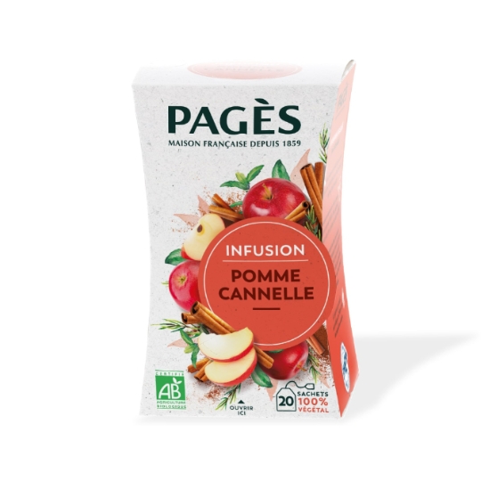 Infusion Pomme Cannelle Bio PAGES