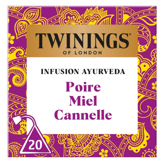 Infusion Poire Miel Cannelle Ayurveda TWININGS