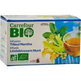 Infusion Tilleul Menthe Bio CARREFOUR BIO