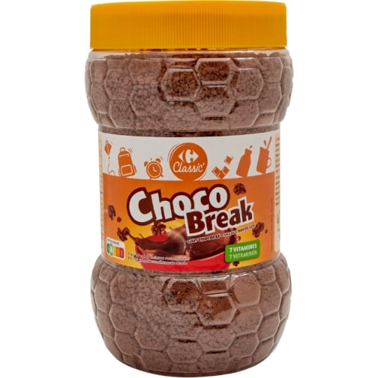 Chocolat en Poudre CARREFOUR CLASSIC'
