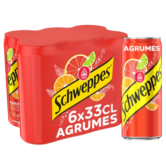 Soda aux Agrumes SCHWEPPES
