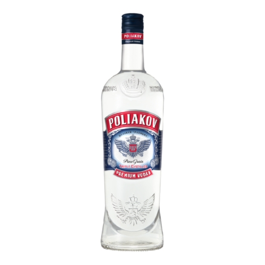 Vodka Pure Grain 37,5% POLIAKOV