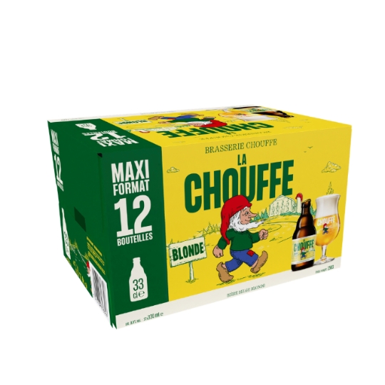 Bière Blonde Belge 8% LA CHOUFFE