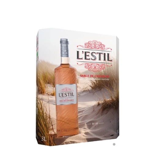 Vin Rosé A.O.P. Sable de Camargue Grain de Gris L'ESTIL