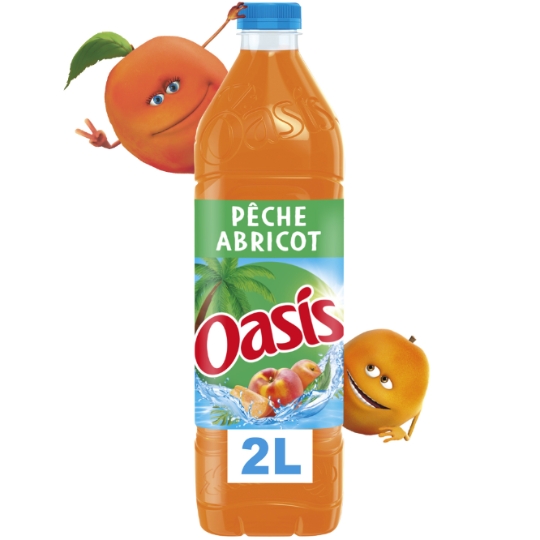 Boisson Aux Fruits Pêche Abricot OASIS