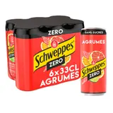 Soda aux Agrumes Zéro Sucres SCHWEPPES
