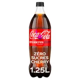 Soda au Cola Goût Cherry Zéro Sucres COCA-COLA