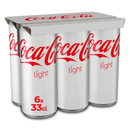 Soda au Cola Light Sans Sucres COCA-COLA