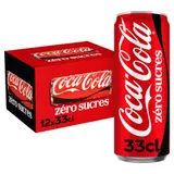 Soda au Cola Zéro Sucres COCA-COLA