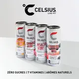 Boisson Énergisante Pêche CELSIUS