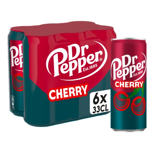 Soda Au Cola Goût Cerise DR PEPPER