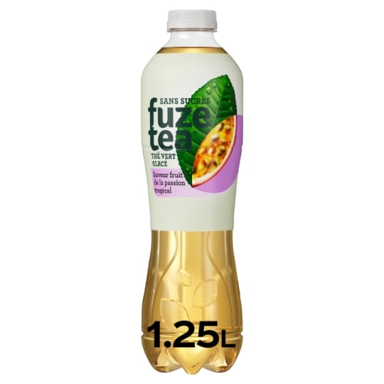 Boisson Thé vert Glacé Fruit de la Passion Tropical FUZE TEA