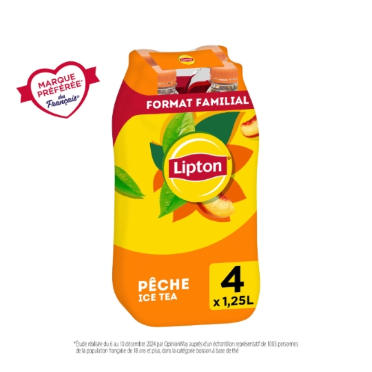Boisson Thé Glacé Pêche LIPTON