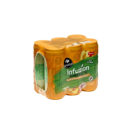 Infuzion pêche CARREFOUR SENSATION