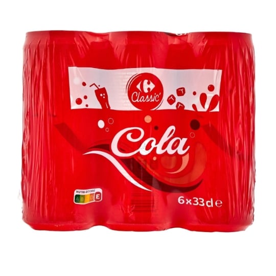 Soda au Cola CARREFOUR CLASSIC'