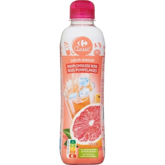 Sirop Pamplemousse Rose CARREFOUR CLASSIC'