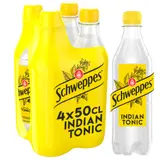 Soda Indian Tonic à l'Extrait d'Écorces de Quinquina SCHWEPPES