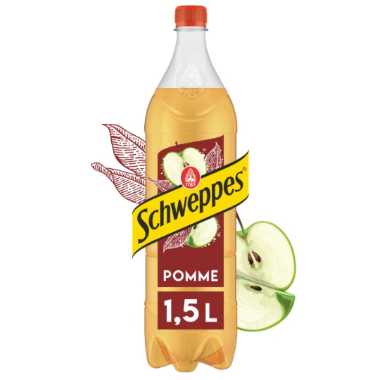Soda Goût Pomme SCHWEPPES
