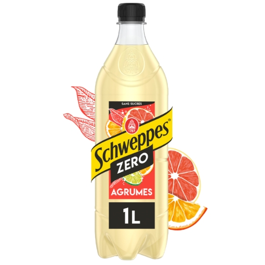 Soda Goût Agrumes Zéro Sucres SCHWEPPES