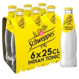 Soda Indian Tonic à l'Extrait d'Écorces de Quinquina SCHWEPPES