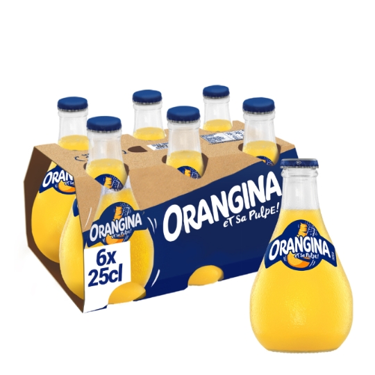 Soda à l'Orange et sa Pulpe ORANGINA