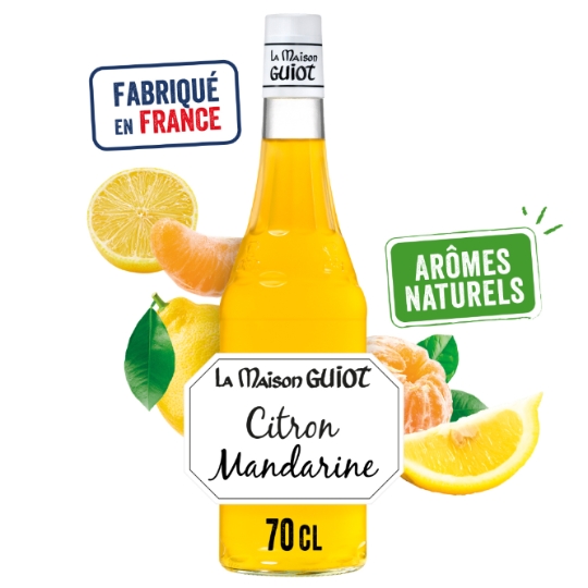 Sirop Citron Mandarine LA MAISON GUIOT