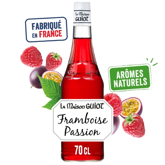 Sirop Framboise Fruit De La Passion LA MAISON GUIOT