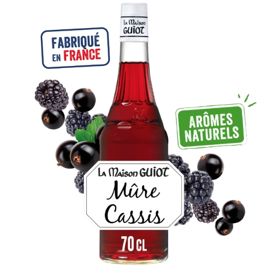 Sirop Mûre Cassis LA MAISON GUIOT