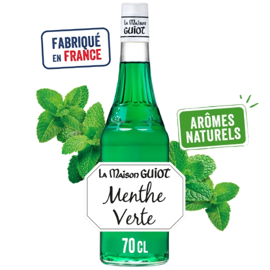 Sirop Menthe Verte LA MAISON GUIOT