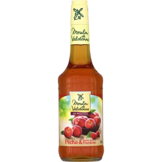 Sirop Pêche Framboise MOULIN DE VALDONNE