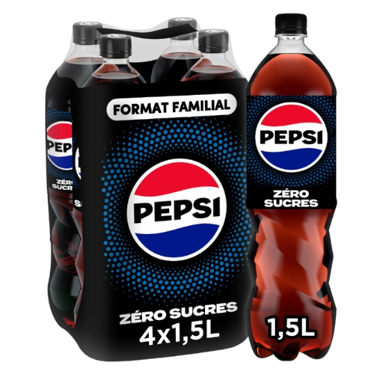 Soda au Cola Zéro Sucres PEPSI