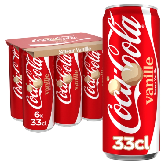 Soda au Cola Goût Vanille COCA-COLA