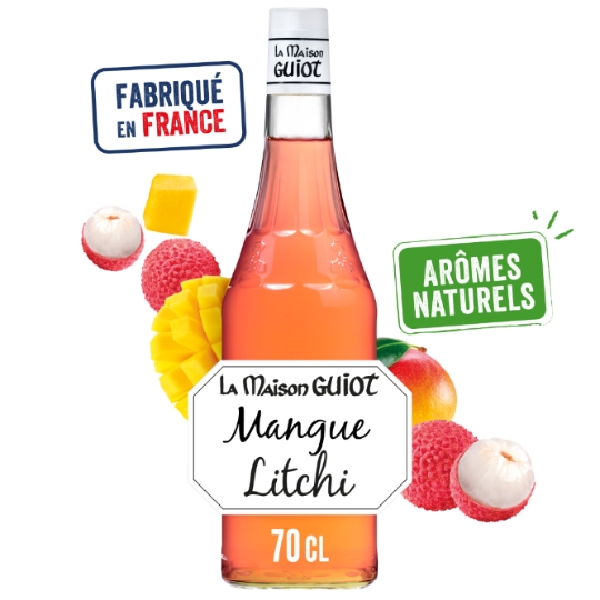 Sirop Mangue Litchi LA MAISON GUIOT
