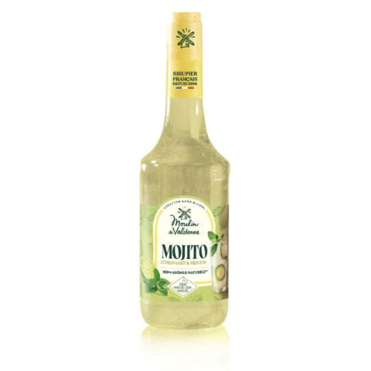Sirop Citron Vert Menthe Mojito MOULIN DE VALDONNE