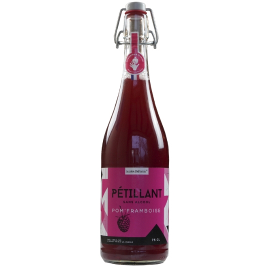 Jus de Pomme Pétillant à la Framboise LE PERE DEFRANCE